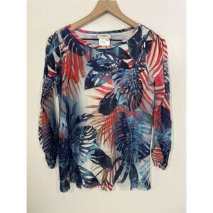 Fuzzi Jean Paul Gaultier Y2K 90s Mesh Top S Italy Maximalist Art Luxury Tropical